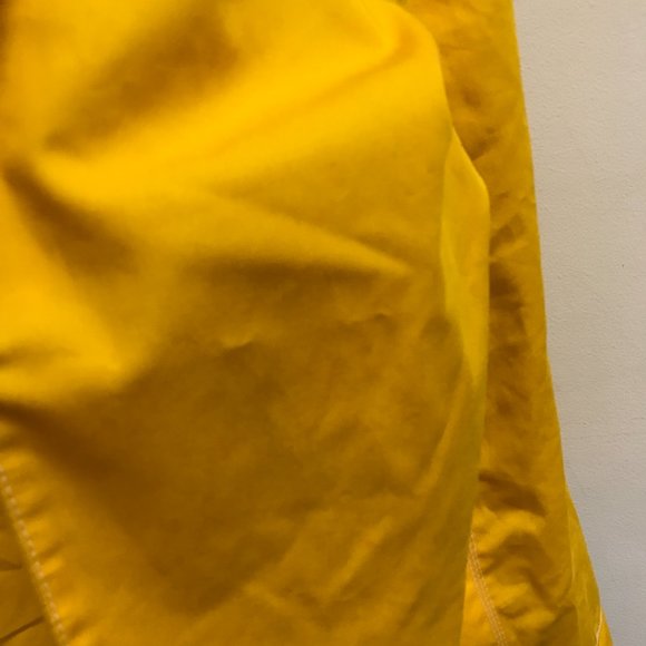 Courreges vintage yellow cotton pants suit France 36 pants Jacket 42 bust - Picture 14 of 15